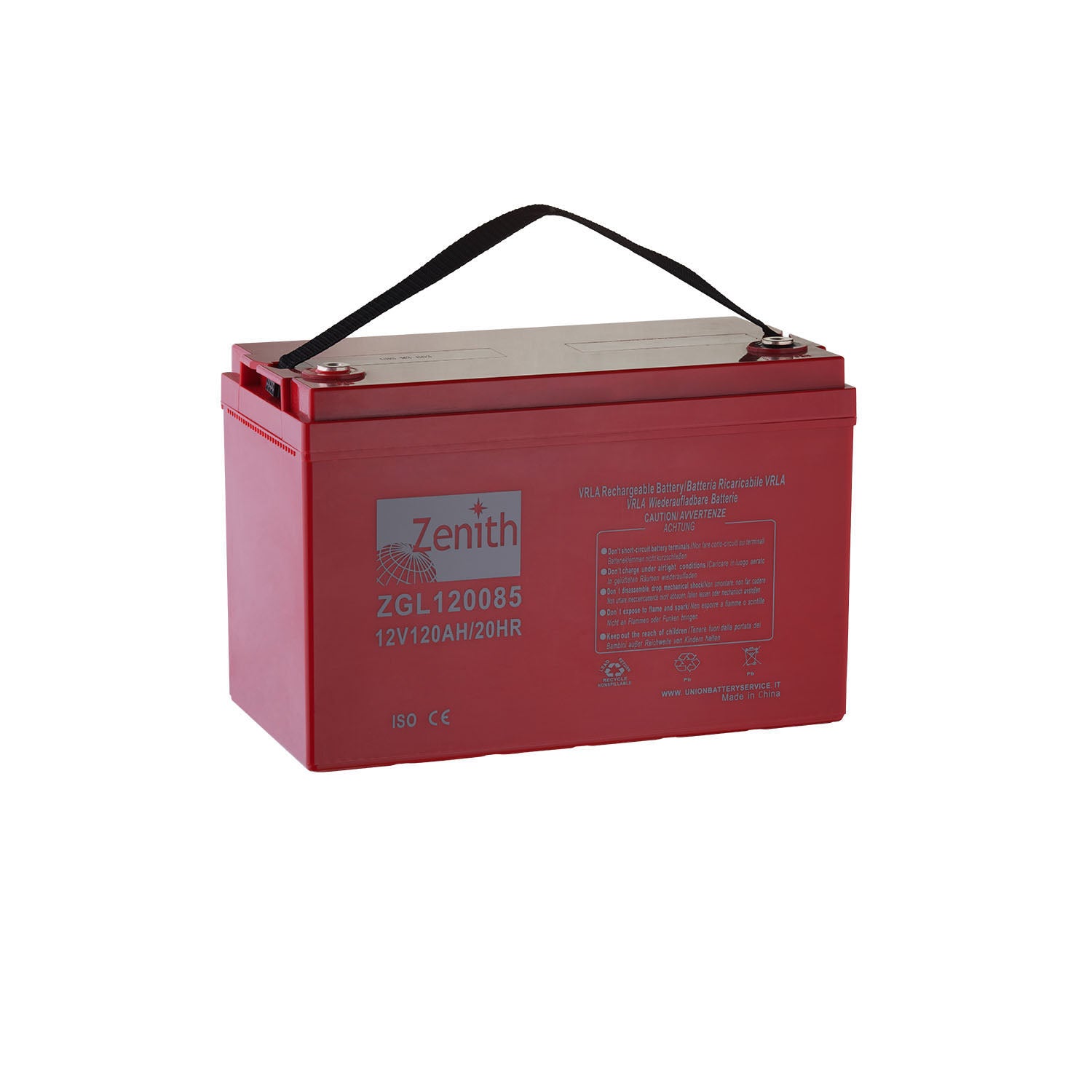 Batteria auto Zenith ZGL120085 AGM 12V 120Ah